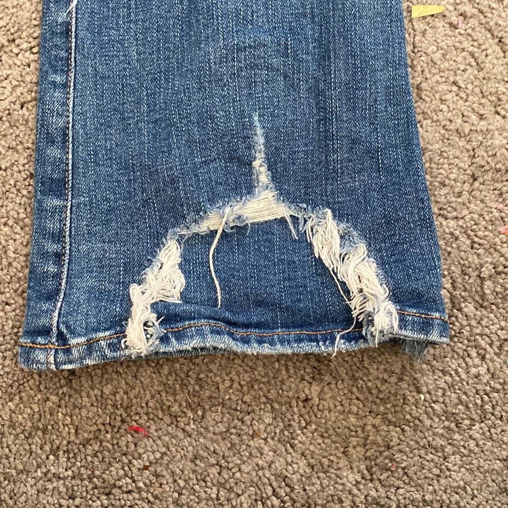 River & Thread Button down Flare Jean - Picture 4 of 6
